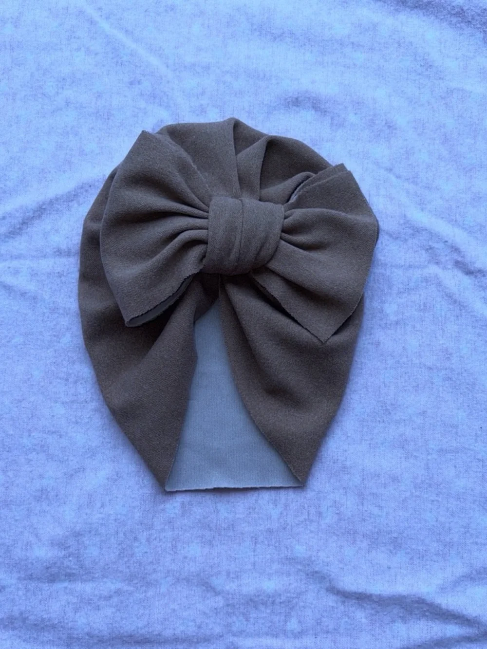 Kids Bow Turban Hat - Pink, Cream, Black, Burgundy, Tan